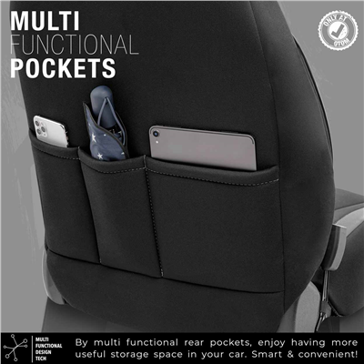 Sada autopotahů OTOM LIMITED 102 BLACK/GREY 3-ZIP