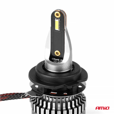 LED žárovky hlavního svícení K3 H7-1 12V 6000K canbus AMIO-03684