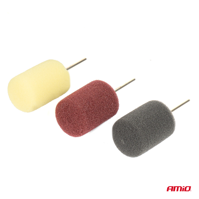 Sada mini leštících houbiček AMIO-03716