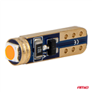 Amio 03727 LED BUBLS STANDARD Red T5 12V 3030 1LED HP AMIO-03727