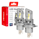 Amio 03945 LED žárovky X5-series WINGER H4 6000K max 44W AMIO-03945