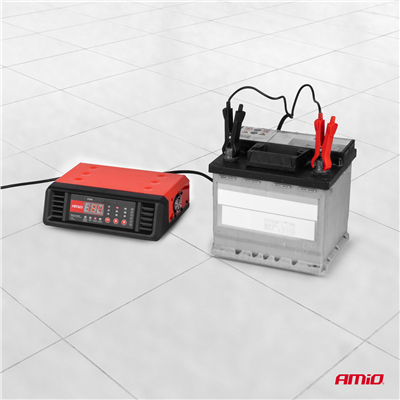 Nabíječka baterií 10A 6V 12V AMIO-04056