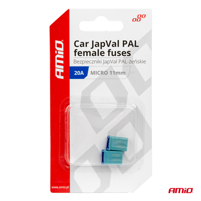 Pojistka JAPVAL PAL samice 20A AMIO-03458