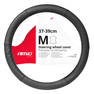 Potah volantu Leather Series SWC-50-M (37-39cm)
