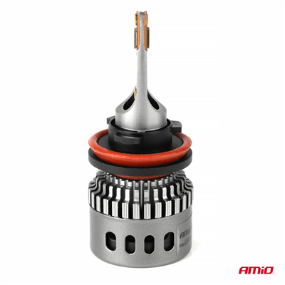 LED žárovky hlavního svícení K3 H8 H9 H11 H16 12V 6000K canbus AMIO-03686