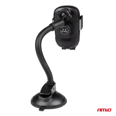 Automatický držák telefonu s bezdrátovým indukčním nabíjením 15W AMIO-03780