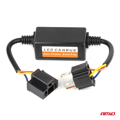 Rezistor pro LED žárovky CANBUS 3W 120? H4 AMiO-04127