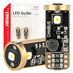 LED žárovky CANBUS T10 W5W 3SMD 3838 White 12V/24V AMiO-0424