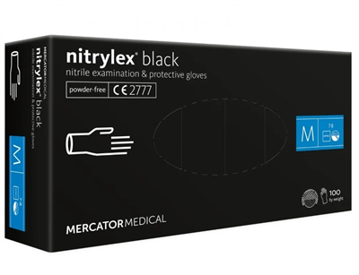 Nitrilové rukavice Nitrylex Basic vel. M, 100 ks