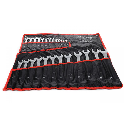 Kraft&Dele KD10930, Sada očko-plochých klíčů 25 ks