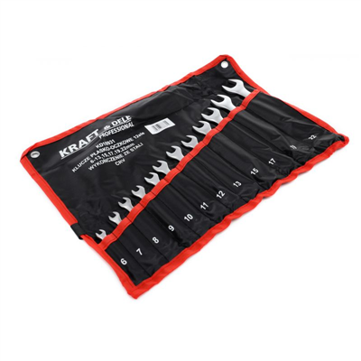 Kraft&Dele KD10931, Sada očko-plochých klíčů 12 ks