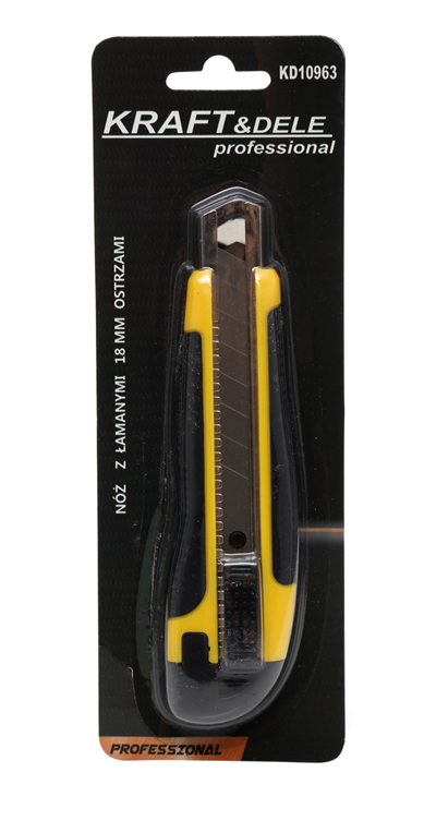 Kraft&Dele KD10963, Odlamovací nůž s 18 mm čepelí