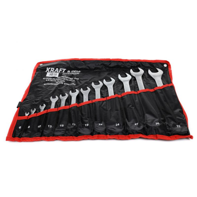 Kraft&Dele KD10938, Sada očko-plochých klíčů 12 ks