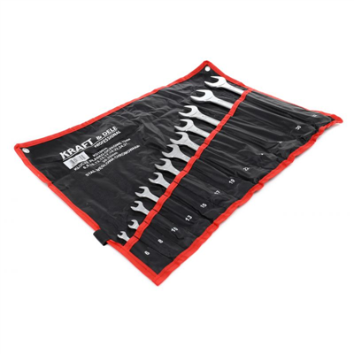 Kraft&Dele KD10926, Sada očko-plochých klíčů 12 ks