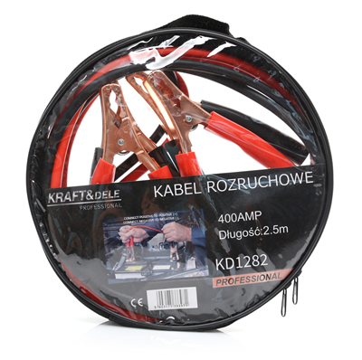 Kraft&Dele KD1282, Startovací kabely 400 A