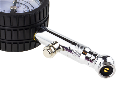 Falcon F06401, Měřič tlaku (manometr) pro pneumatiky, 0 - 4 bar, 0 - 60 psi