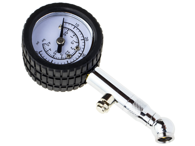 Falcon F06401, Měřič tlaku (manometr) pro pneumatiky, 0 - 4 bar, 0 - 60 psi