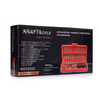 Kraft&Dele KD10525, GOLA sada 46 ks