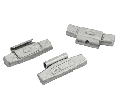 Fivestars - FE - 30G, Ocelová závaží pro plechové disky, 30 g, sada 100 ks, 01-00-40