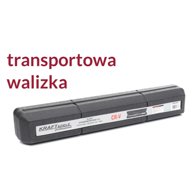 Kraft&Dele KD10394, Momentový klíč 1/2´ 28-210 Nm s nástavci 17, 19, 21 mm