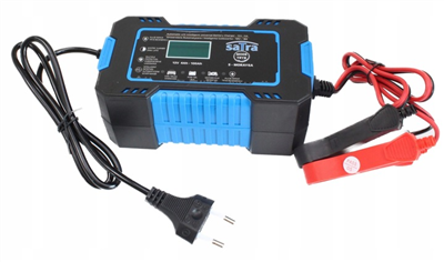 Satra S-MORAY6A, Výkonná automatická LCD nabíječka, 12V 6A