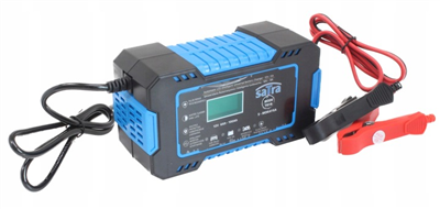 Satra S-MORAY6A, Výkonná automatická LCD nabíječka, 12V 6A