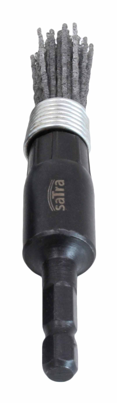 Silikon-nylonový kartáč na čištění sedel vstřikovačů, 15 mm, S-SNB15