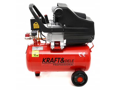 Kraft&Dele KD400, Olejový kompresor 24l | 230V