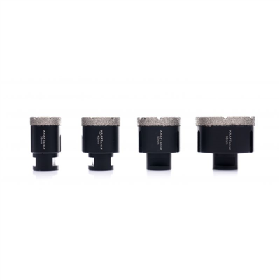 Kraft&Dele KD11227, Diamantové korunkové vrtáky vykružováky, 6-68 mm, sada 12 ks