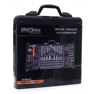 Kraft&Dele KD10462, Sada nářadí 140 ks