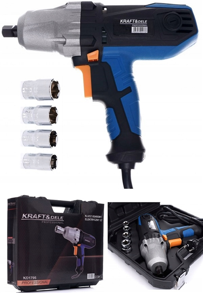 Kraft&Dele KD1796, Elektrický rázový utahovák 1/2