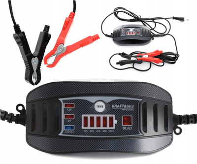 Kraft&Dele KD1287, Automatická nabíječka autobaterií 6/12 V - 1 A