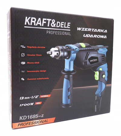 Kraft&Dele KD1685-Z, Příklepová vrtačka 1700 W