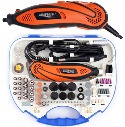 Kraft&Dele KD10753, Multibruska + příslušenství 210 ks