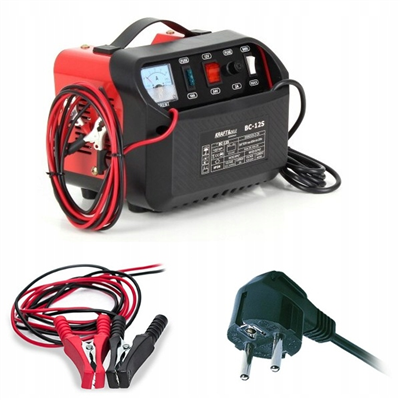 Kraft&Dele KD1908, Nabíječka autobaterií 12/24 V - 30 A