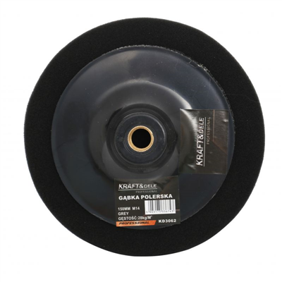 Kraft&Dele KD3062, Leštící houba 150 mm černá