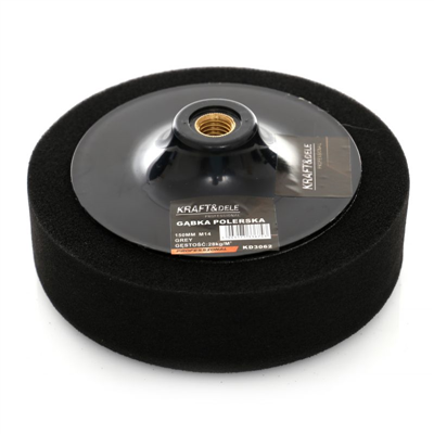 Kraft&Dele KD3062, Leštící houba 150 mm černá