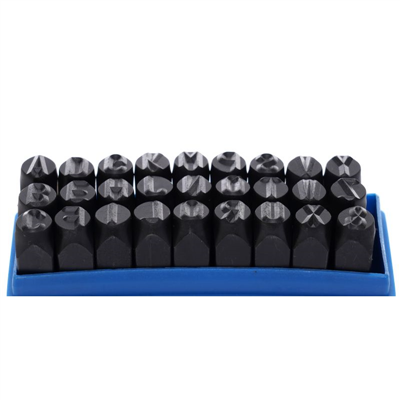 Kraft&Dele KD11205, Ruční raznice písmen 8 mm