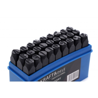 Kraft&Dele KD11205, Ruční raznice písmen 8 mm