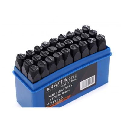 Kraft&Dele KD11205, Ruční raznice písmen 8 mm