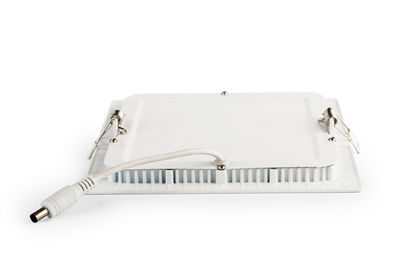 Zapuštěný čtvercový LED panel neutrální 12W