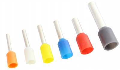 Kabelové dutinky izolované, sada 600ks, F01137