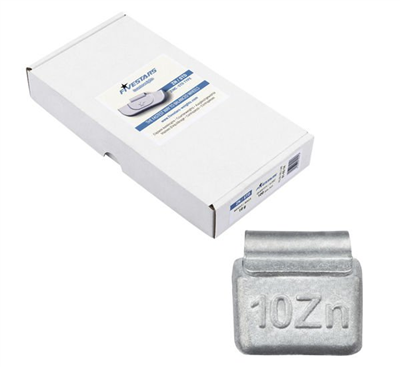 Fivestars 10g, Zinková závaží pro plechové disky, 10g, 100 ks, 01-02-14