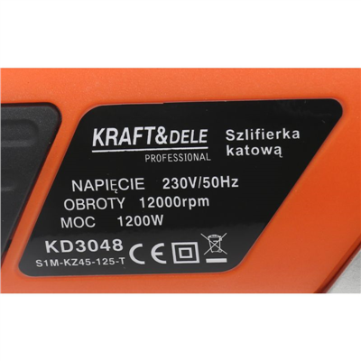 Kraft&Dele KD3048, Úhlová bruska 1200 W