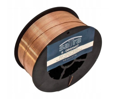 Svařovací drát 0.6 mm x 0,7 kg Satra S-06WW07