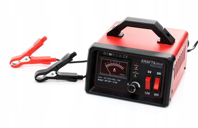 Kraft&Dele KD1288, Nabíječka autobaterií s regulací 6/12 V - 5 A