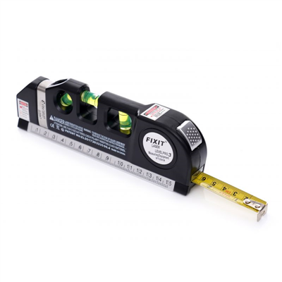 Kraft&Dele KD10437, Laserová vodováha s metrem 250 cm