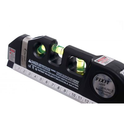 Kraft&Dele KD10437, Laserová vodováha s metrem 250 cm