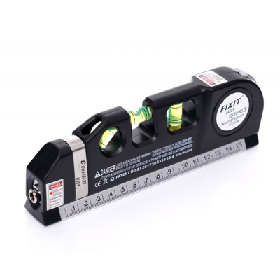 Kraft&Dele KD10437, Laserová vodováha s metrem 250 cm