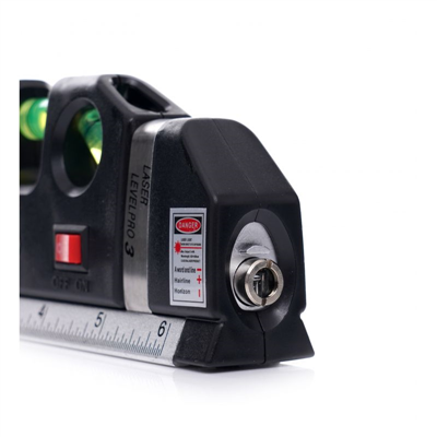 Kraft&Dele KD10437, Laserová vodováha s metrem 250 cm